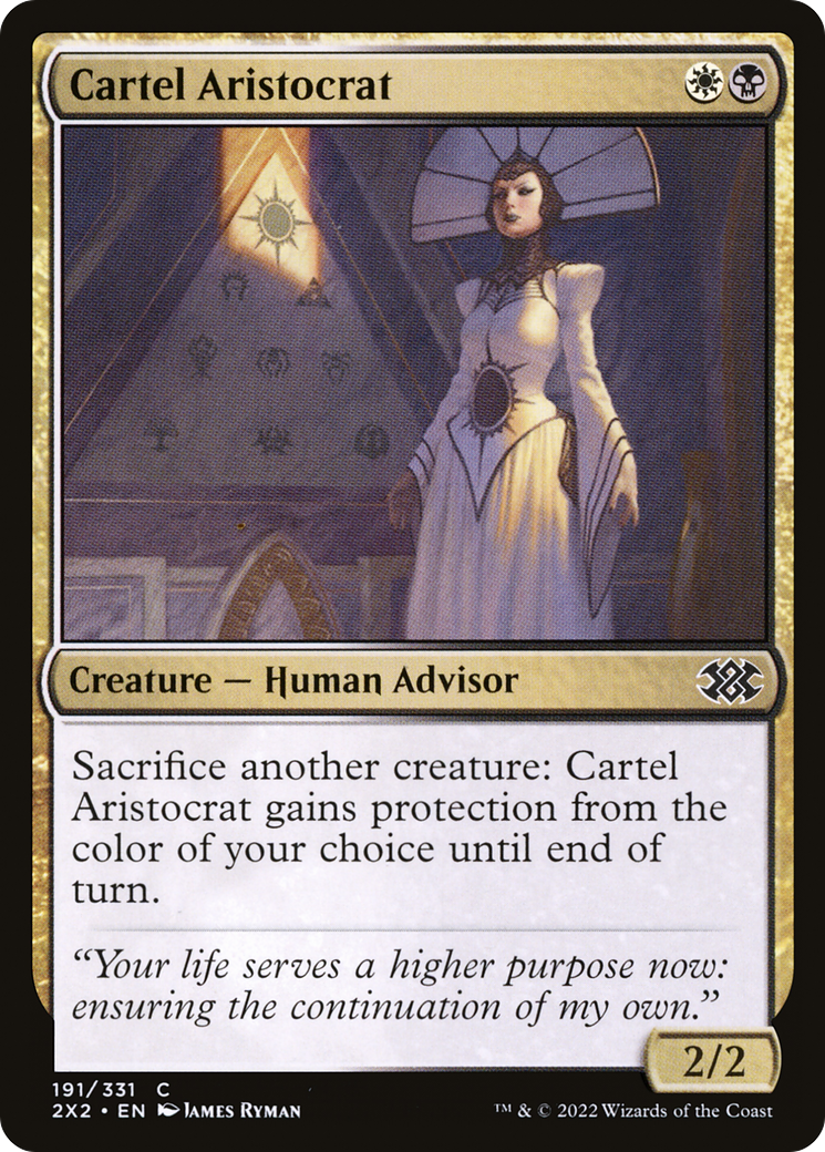 Cartel Aristocrat (191) Foil - Double Masters 2022