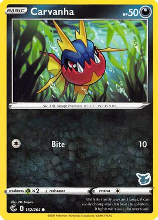 Carvanha (Eevee) (162) - Battle Academy 2022