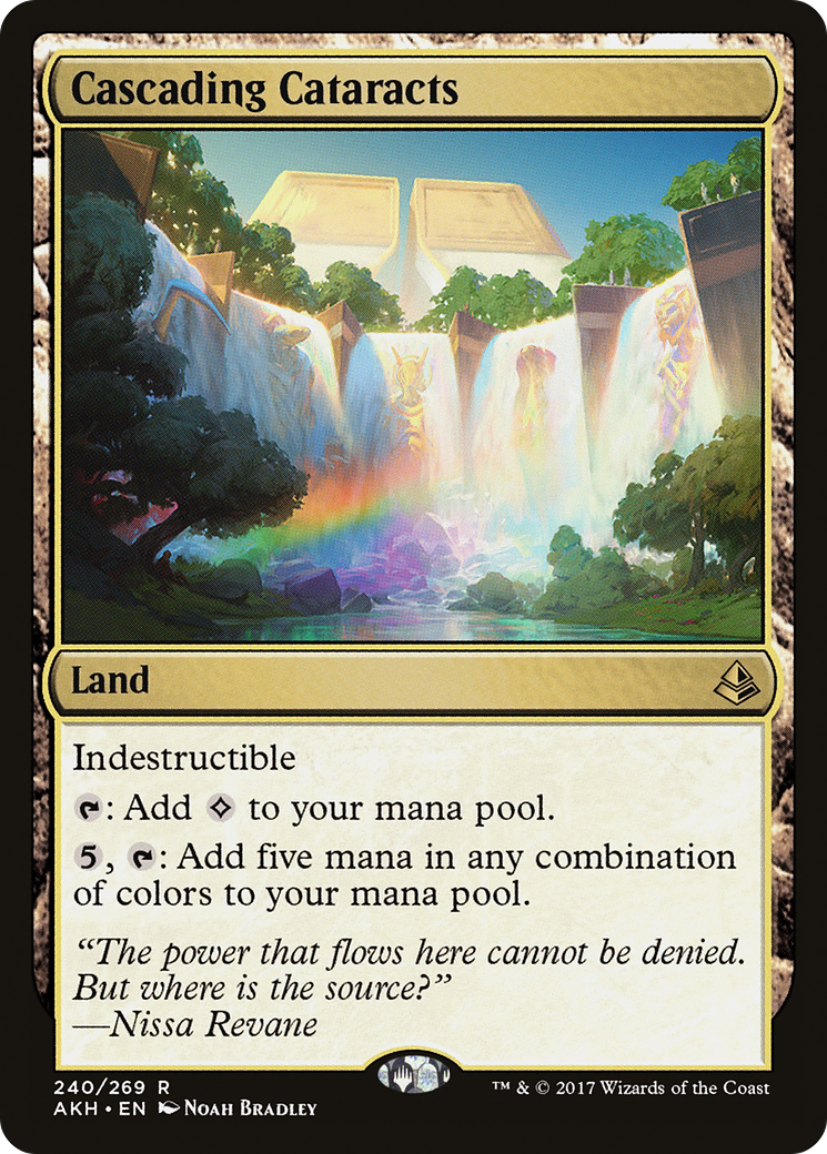 Cascading Cataracts (240) Foil - Amonkhet