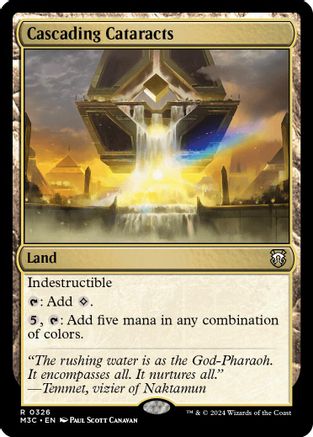Cascading Cataracts (326) Ripple Foil - Commander: Modern Horizons 3