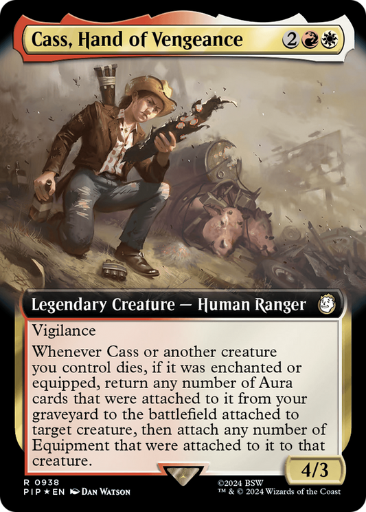 Cass, Hand of Vengeance (Extended Art) (938) Surge Foil - Fallout
