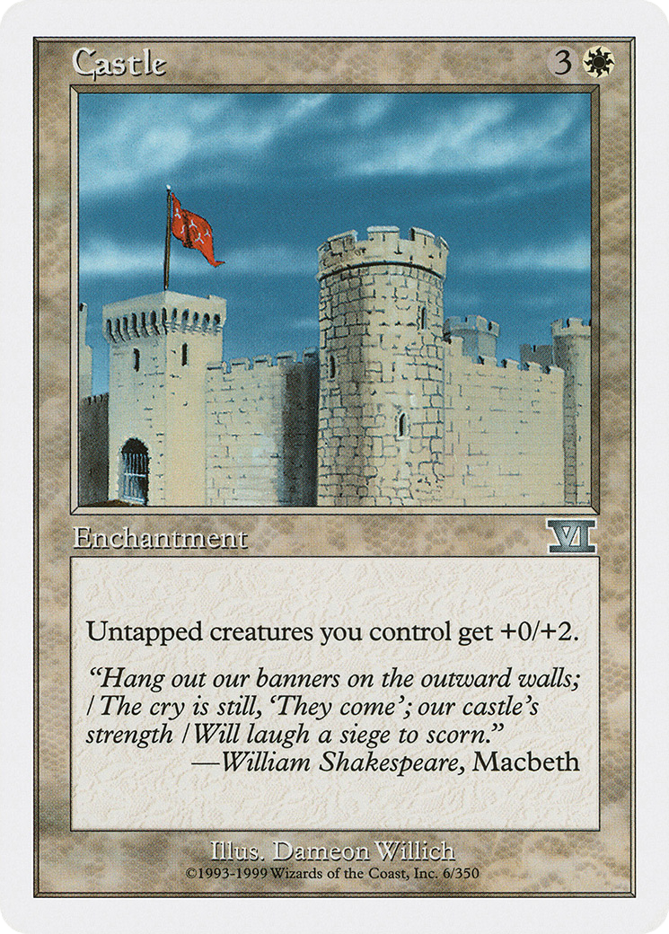 Castle (006) - Classic Sixth Edition