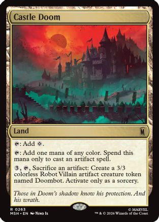 Castle Doom (263) Foil - Marvel Super Heroes