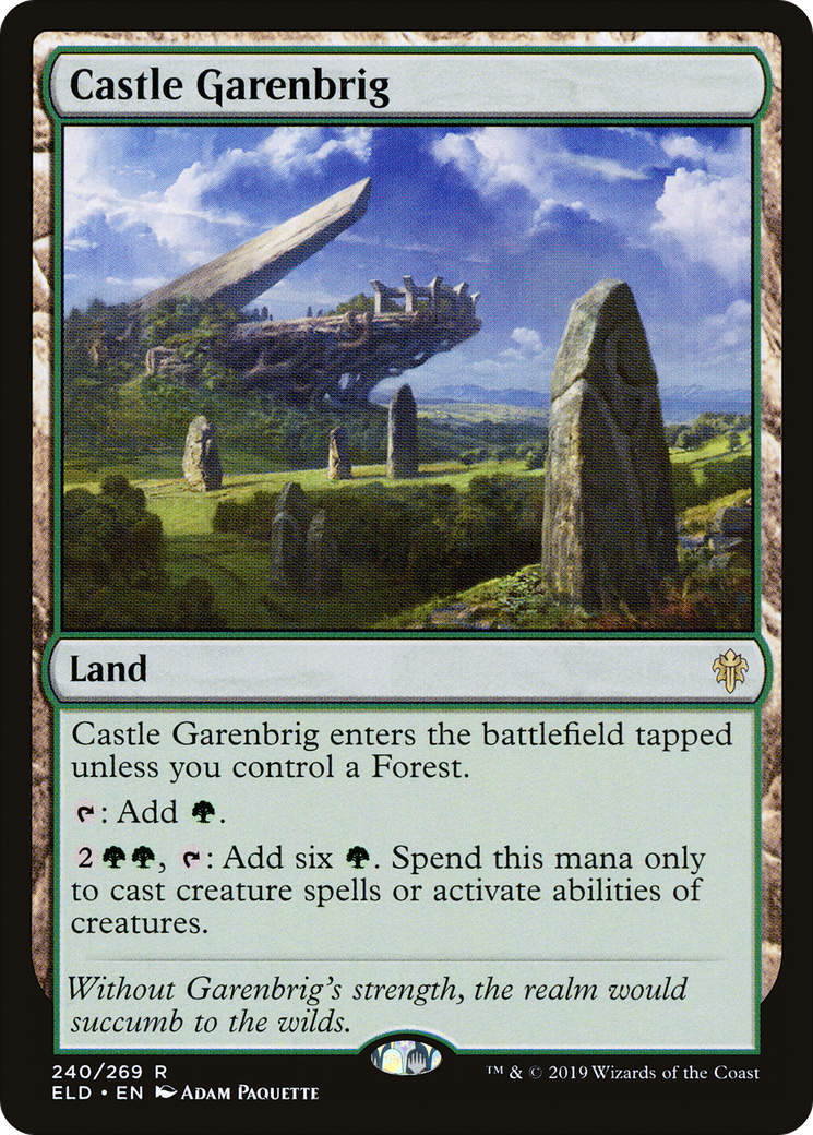 Castle Garenbrig (240) - Throne of Eldraine Foil