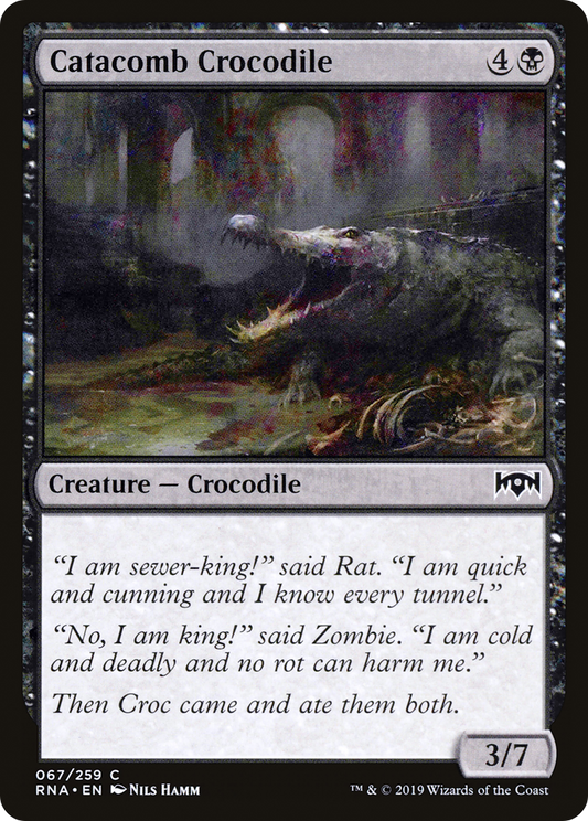 Catacomb Crocodile (067) - Ravnica Allegiance