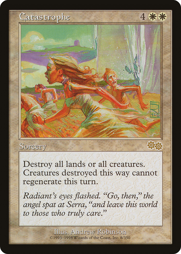 Catastrophe (006) - Urza's Saga