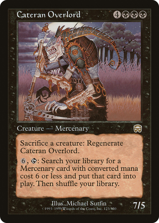 Cateran Overlord (123) - Mercadian Masques