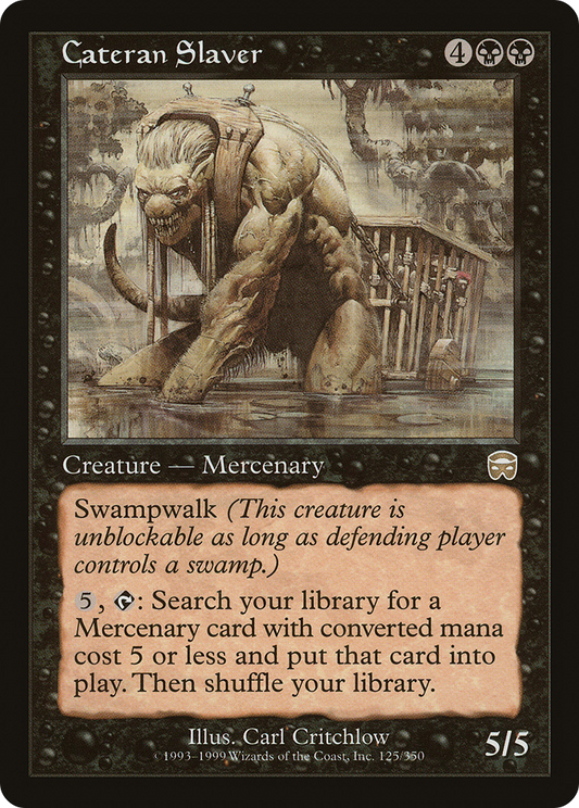 Cateran Slaver (125) Foil - Mercadian Masques