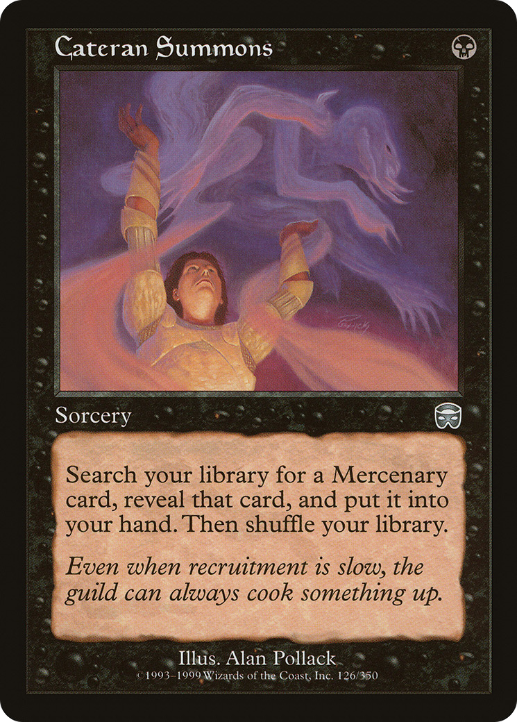Cateran Summons (126) Foil - Mercadian Masques