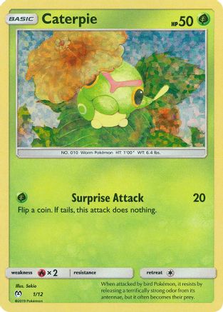 Caterpie (1) Holofoil - McDonalds Promos 2019