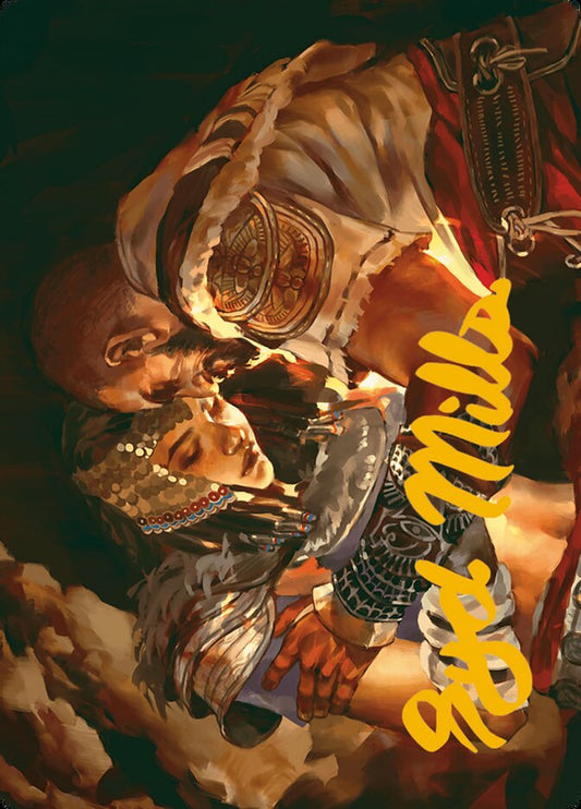 Cathartic Reunion (011s) Gold-Stamped - Art Series: Assassin's Creed