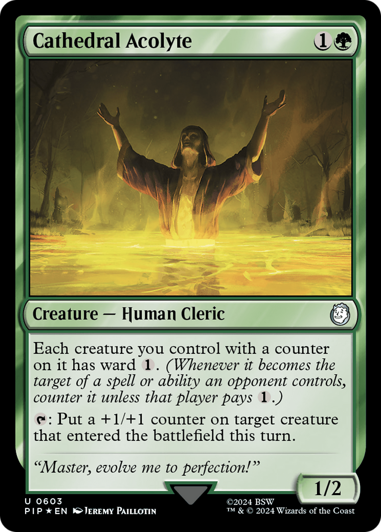 Cathedral Acolyte (603) Surge Foil - Fallout