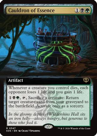 Cauldron of Essence (Extended Art) (347) - Secrets of Strixhaven
