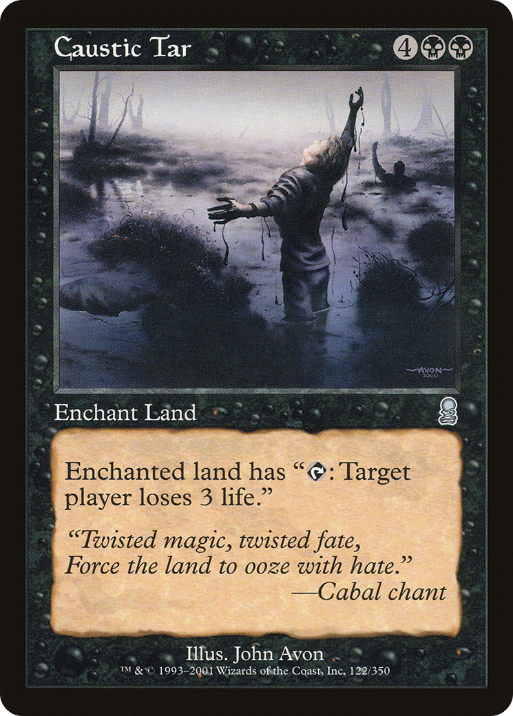 Caustic Tar (122) Foil - Odyssey
