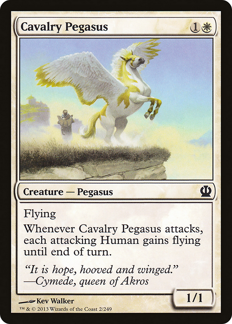 Cavalry Pegasus (002) Foil - Theros