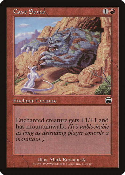 Cave Sense (179) Foil - Mercadian Masques