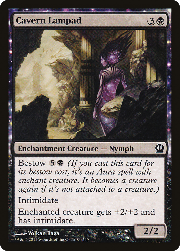 Cavern Lampad (081) Foil - Theros