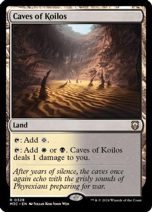 Caves of Koilos (328) Ripple Foil - Commander: Modern Horizons 3