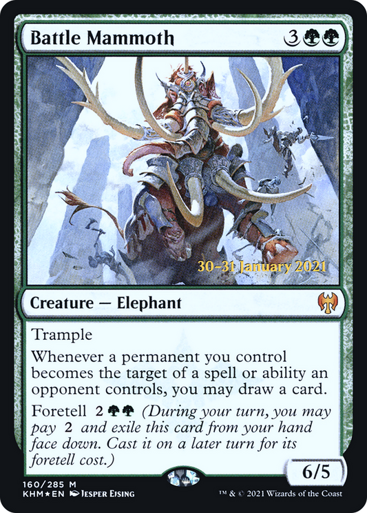 Battle Mammoth [Kaldheim Prerelease Promos]