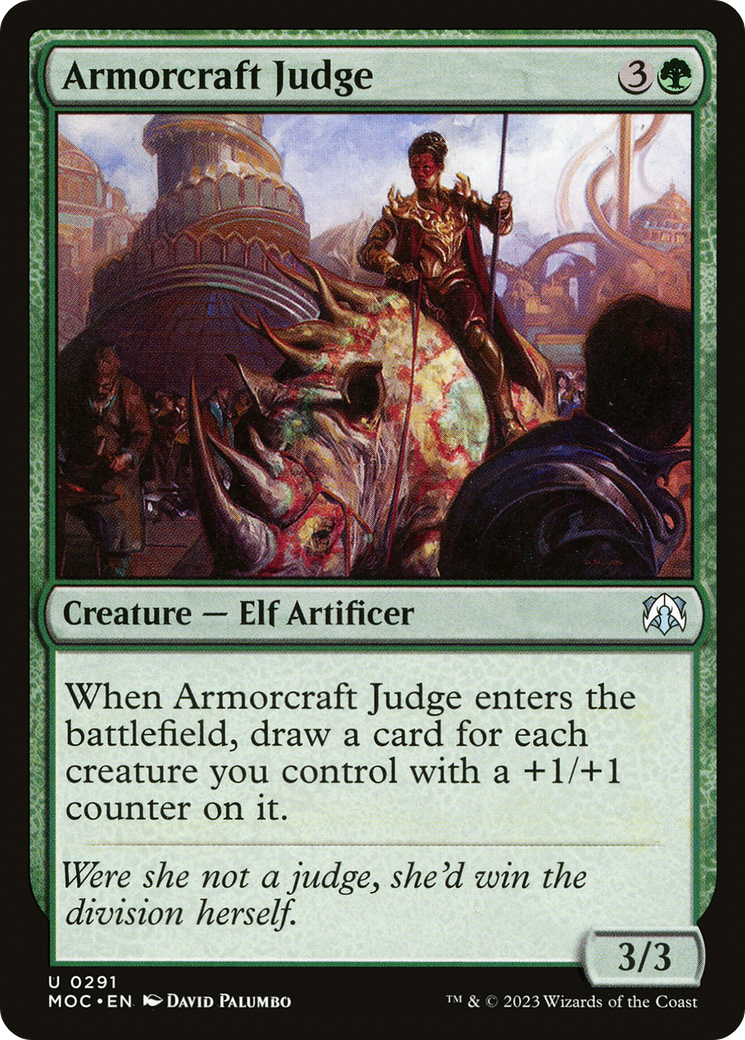 Armorcraft Judge [March of the Machine Commander] | Silver Goblin