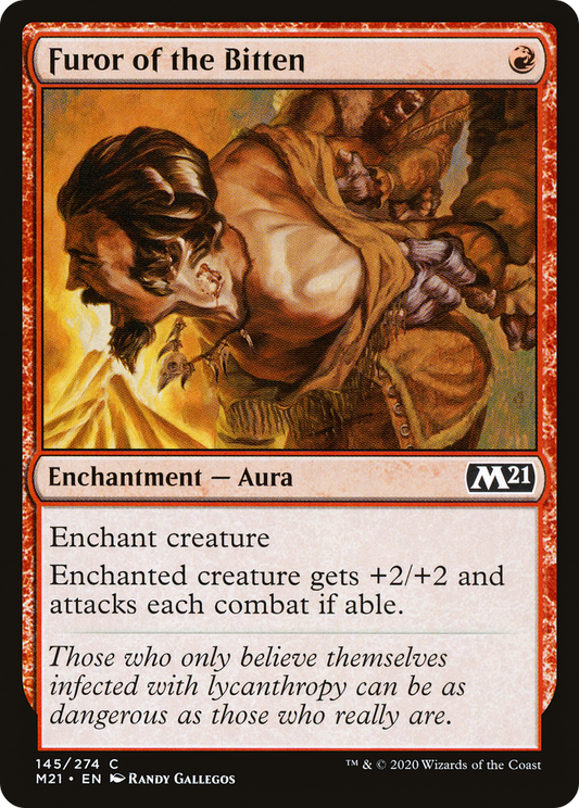 Furor of the Bitten [Core Set 2021] Foil