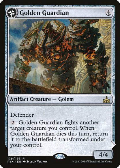 Golden Guardian // Gold-Forge Garrison [Rivals of Ixalan] Foil