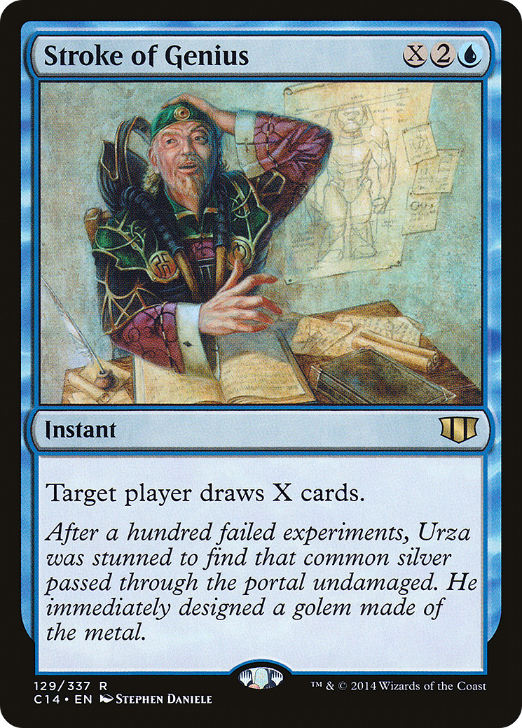 Stroke of Genius [Commander 2014] | Silver Goblin