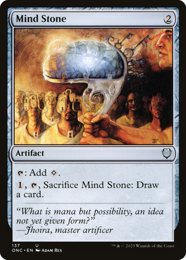 Mind Stone [Phyrexia: All Will Be One Commander] | Silver Goblin