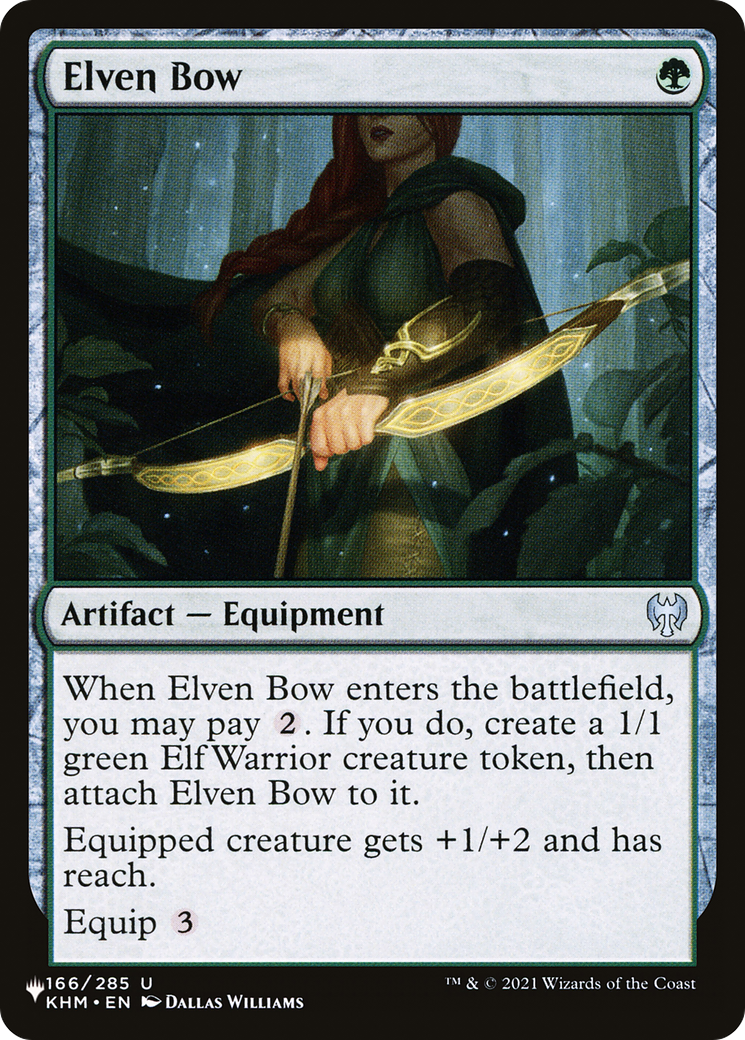 Elven Bow [The List Reprints] | Silver Goblin