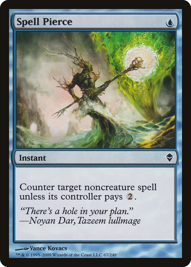 Spell Pierce [Zendikar] Foil