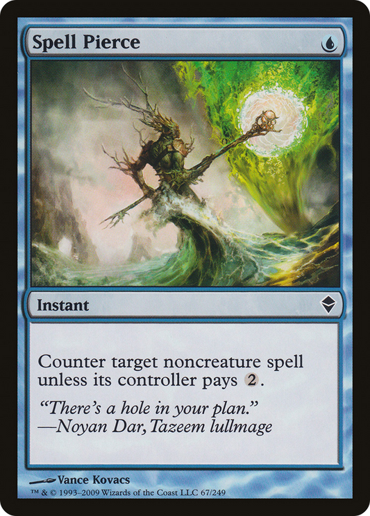 Spell Pierce [Zendikar] Foil