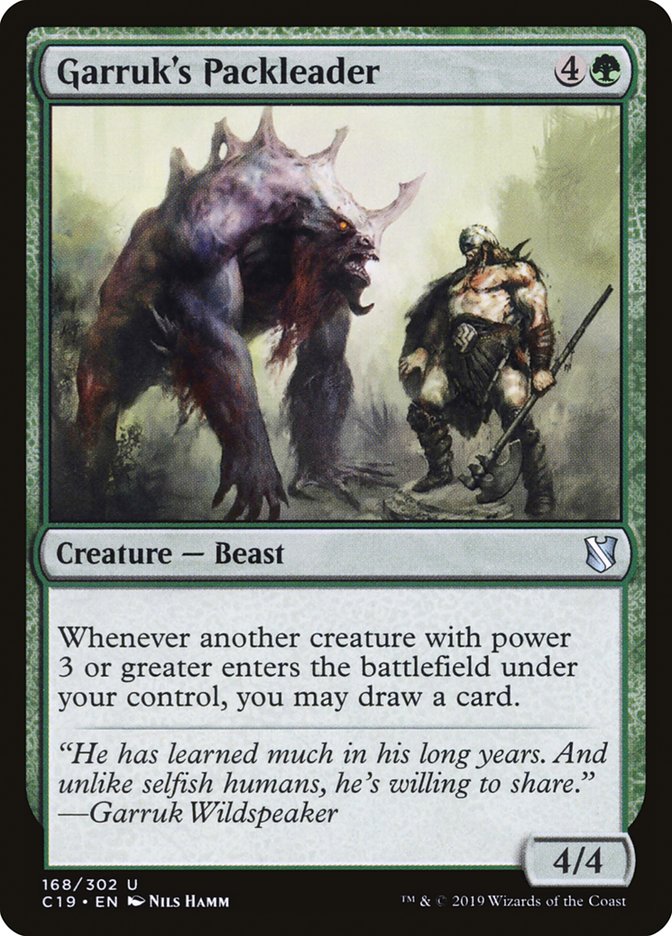 Garruk's Packleader [Commander 2019] | Silver Goblin