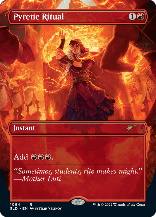 Pyretic Ritual (Borderless) [Secret Lair Drop Series] Foil