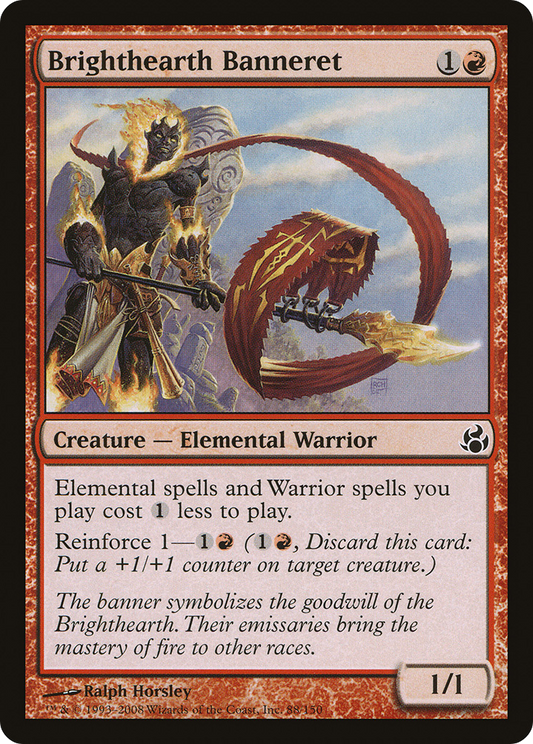 Brighthearth Banneret [Morningtide] Foil