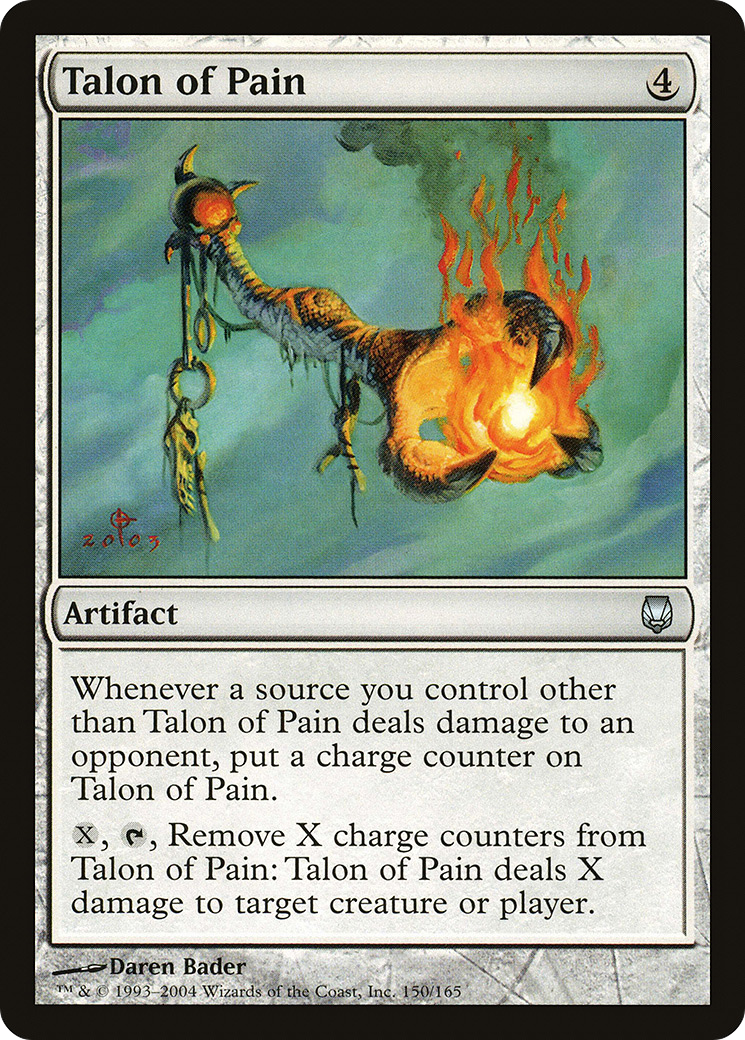 Talon of Pain [Darksteel] Foil
