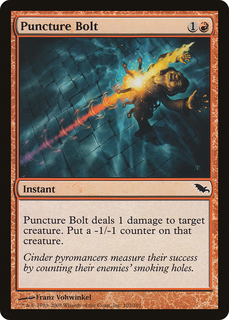 Puncture Bolt [Shadowmoor] Foil