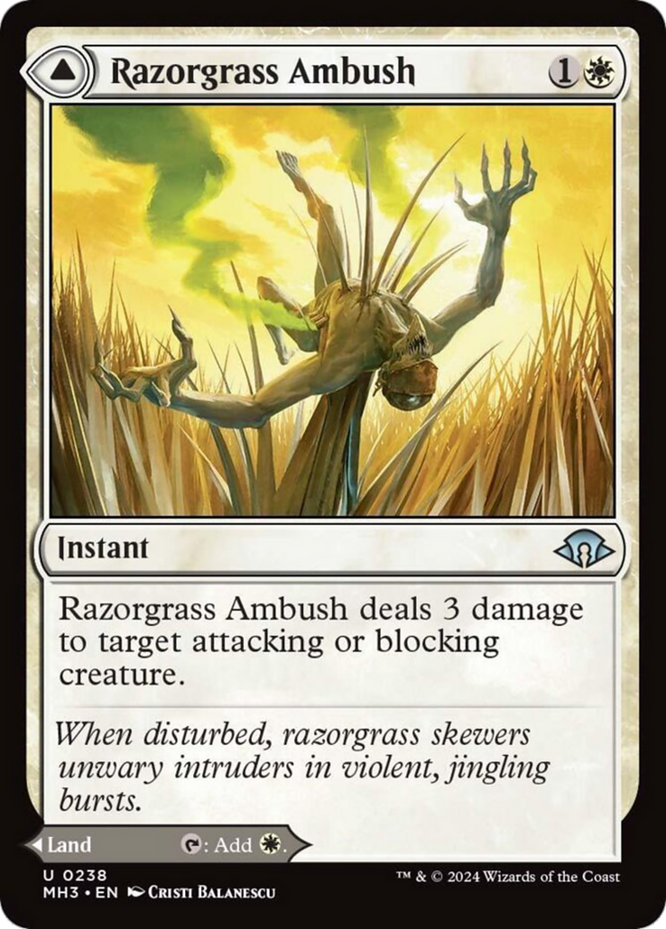 Razorgrass Ambush (238) Foil - Modern Horizons 3