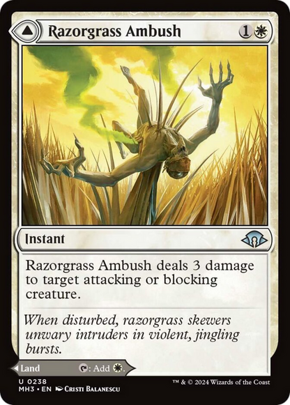 Razorgrass Ambush (238) Foil - Modern Horizons 3