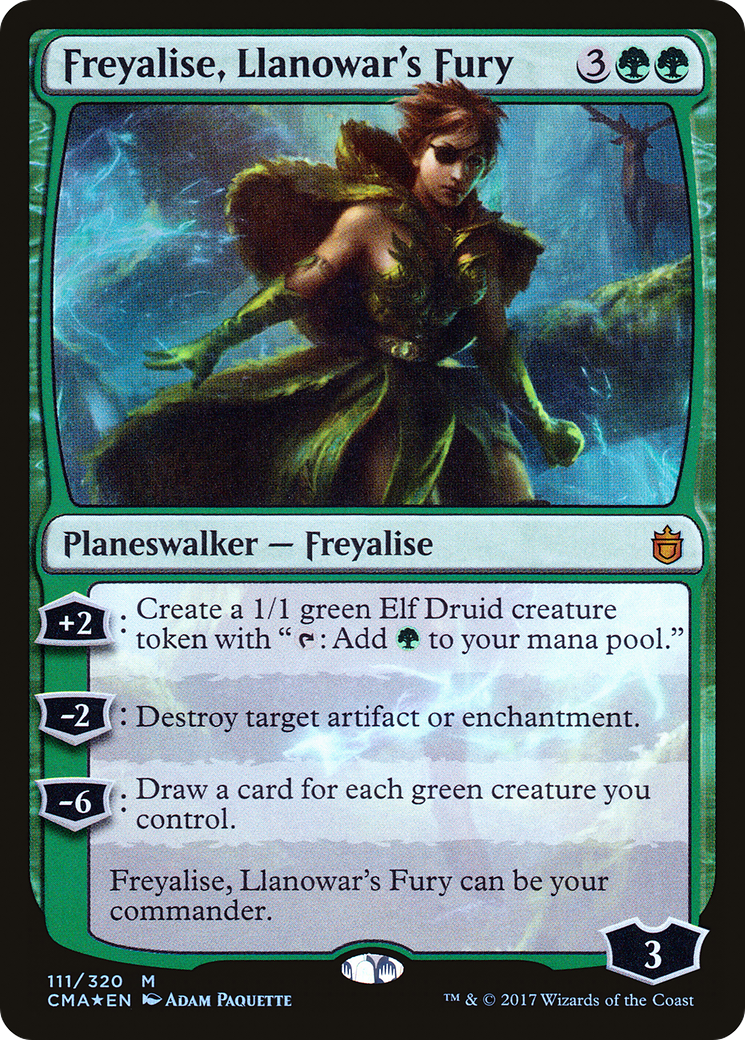 Freyalise, Llanowar's Fury [Commander Anthology] | Silver Goblin