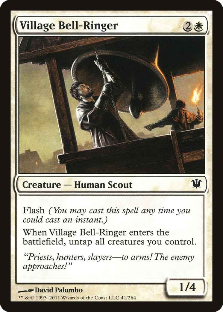 Village Bell-Ringer (041) Foil - Innistrad