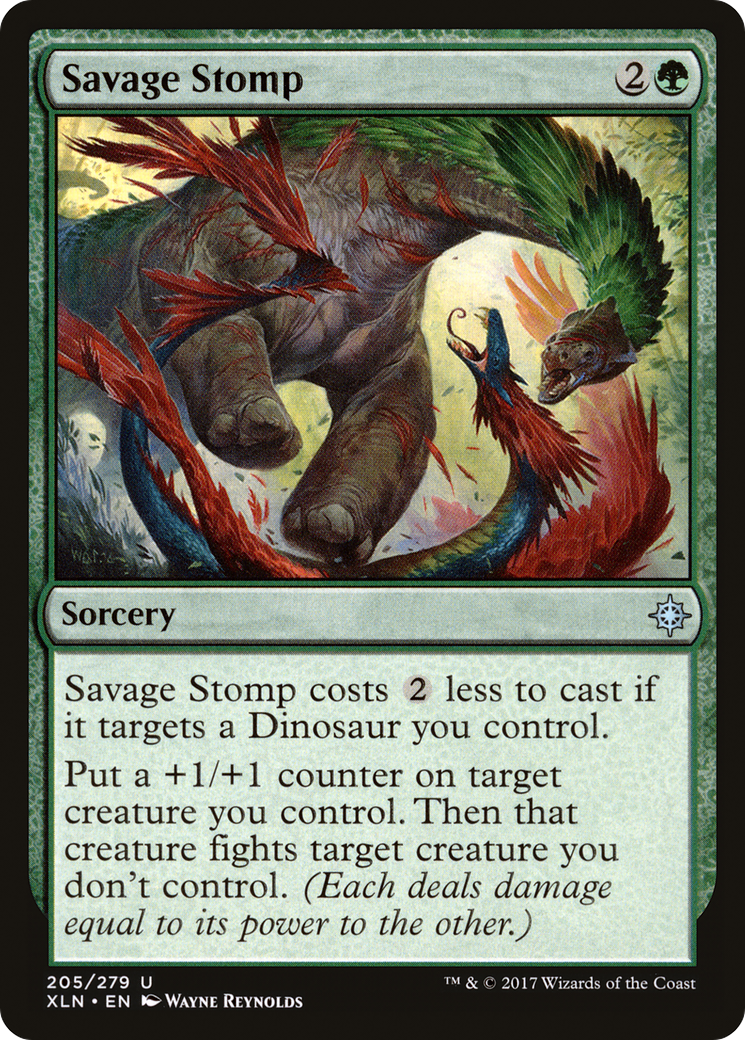 Savage Stomp (205) Foil - Ixalan