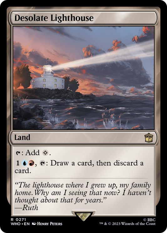 Desolate Lighthouse [Doctor Who] Foil