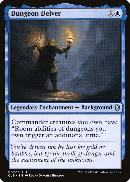 Dungeon Delver [Commander Legends: Battle for Baldur's Gate] Foil
