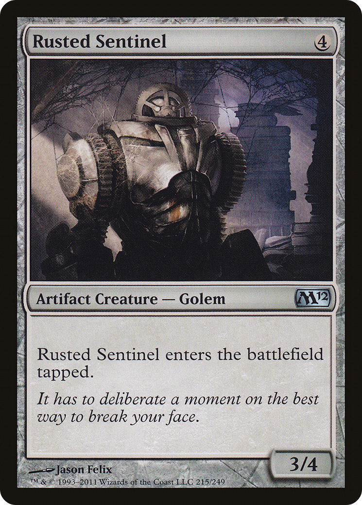 Rusted Sentinel (215) Foil - Magic 2012