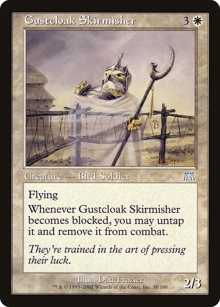 Gustcloak Skirmisher [Onslaught] Foil