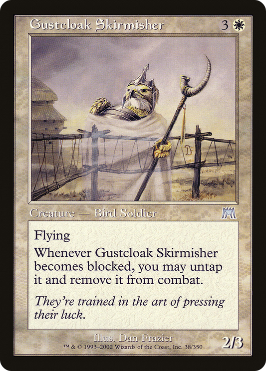 Gustcloak Skirmisher [Onslaught] Foil