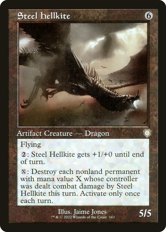 Steel Hellkite (Retro) [The Brothers' War Commander]