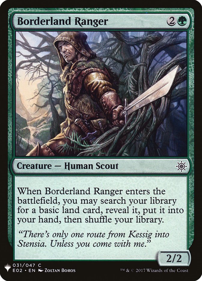 Borderland Ranger [Mystery Booster] | Silver Goblin