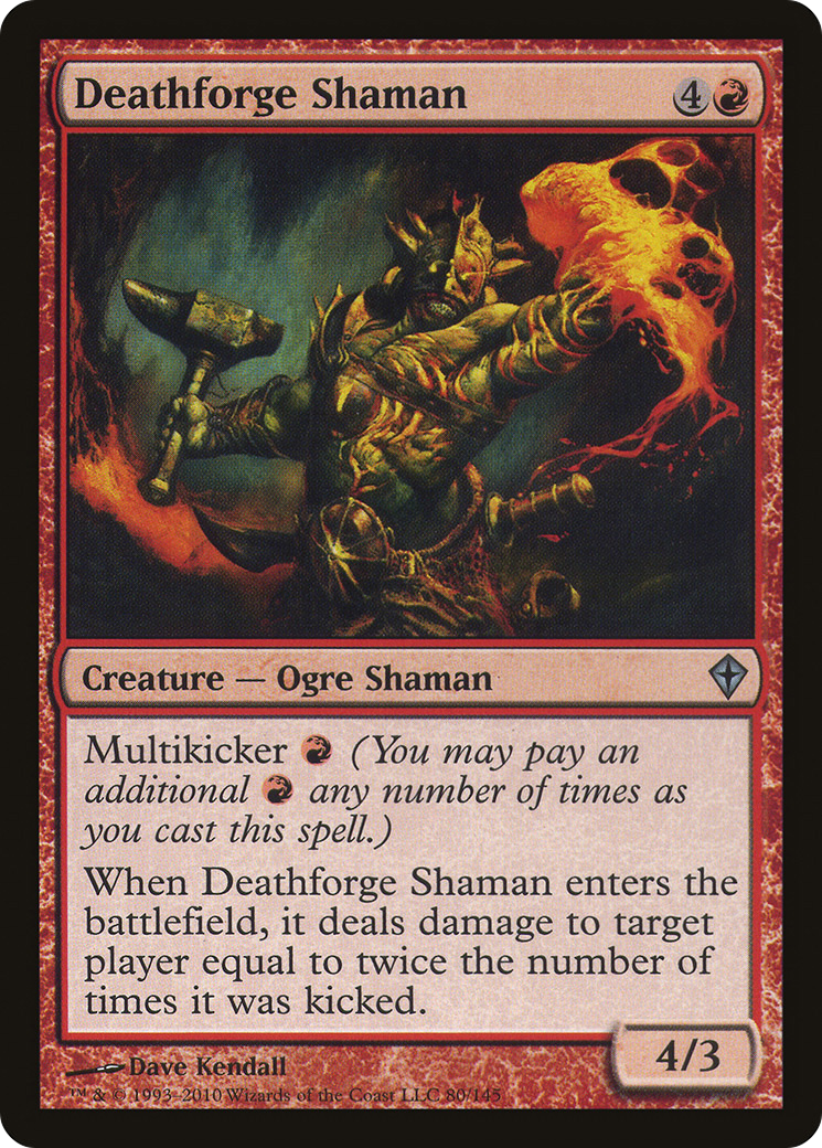 Deathforge Shaman (080) Foil - Worldwake