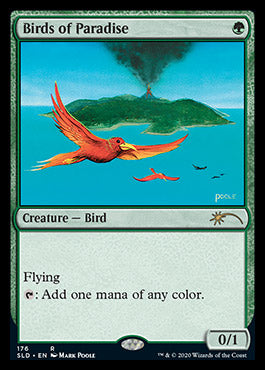 Birds of Paradise (176) [Secret Lair Drop Series] | Silver Goblin